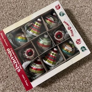 Christopher Radko Presents Shiny Bright 1940’s Vintage Style Ornaments